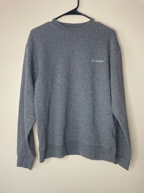 Columbia Men's Heather Gray Crewneck Sweatshirt
